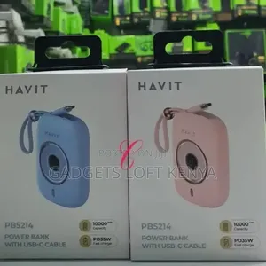 Havit PB5214 10000mAh *PD 35W* Fast Charging Power Bank