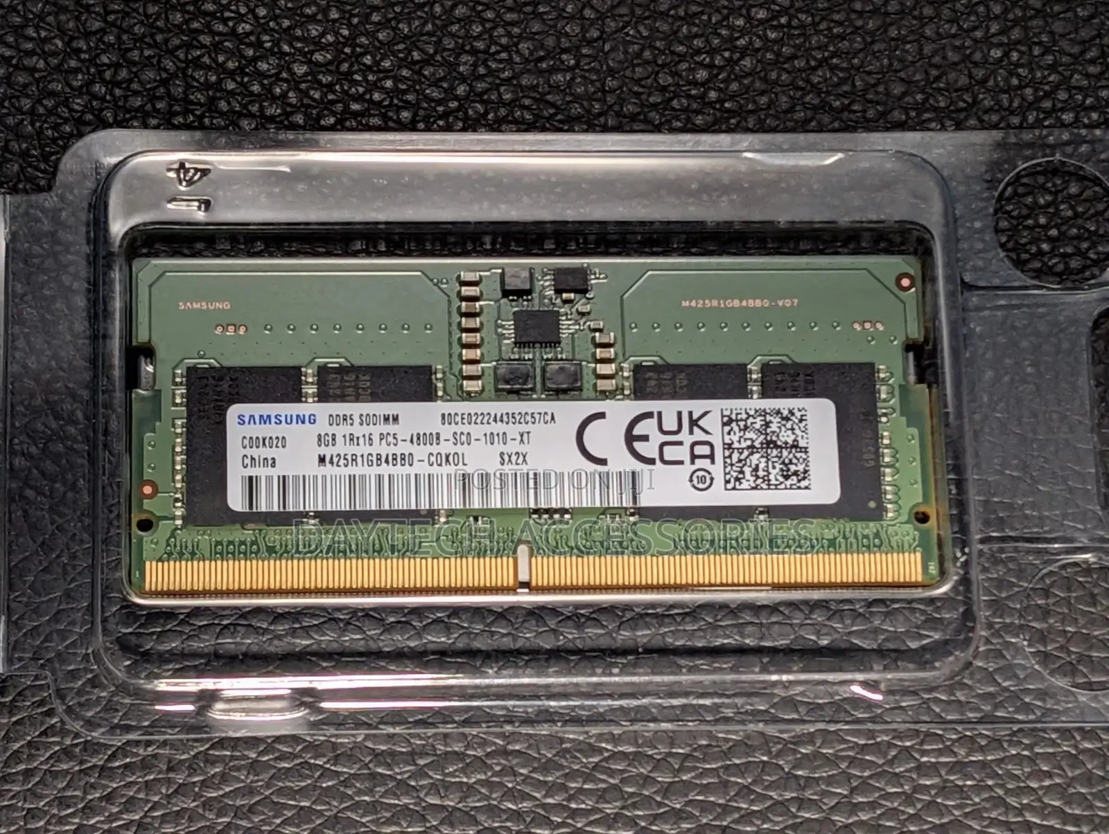 Samsung 8GB DDR5 5600MHz Laptop RAM (SO-DIMM) Module.