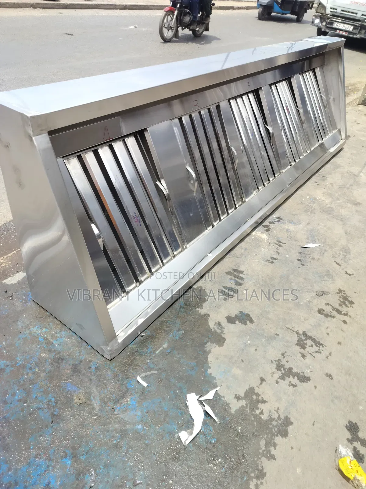 3-Metre Stainless Steel Kitchen Hood