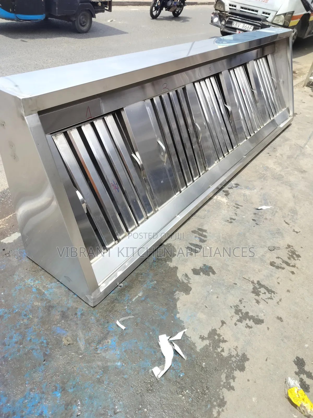 3-Metre Stainless Steel Kitchen Hood