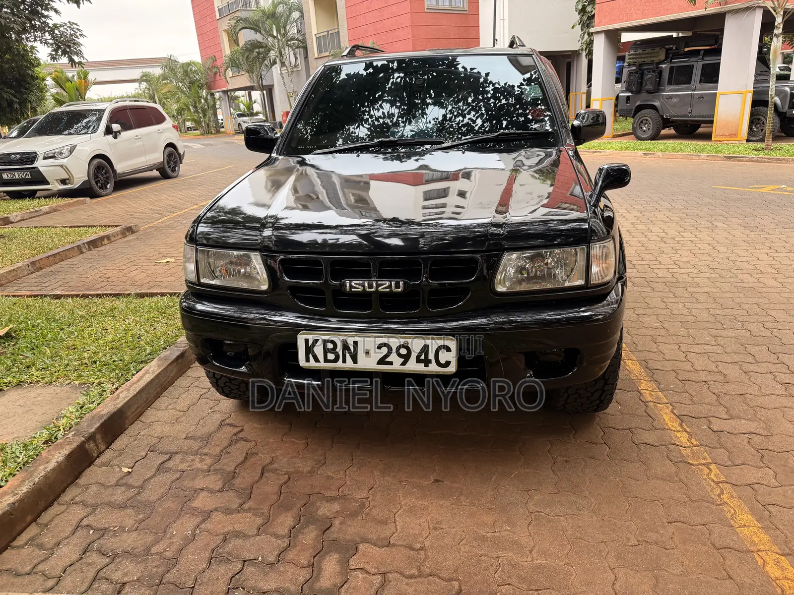 Isuzu Rodeo 2002 Black