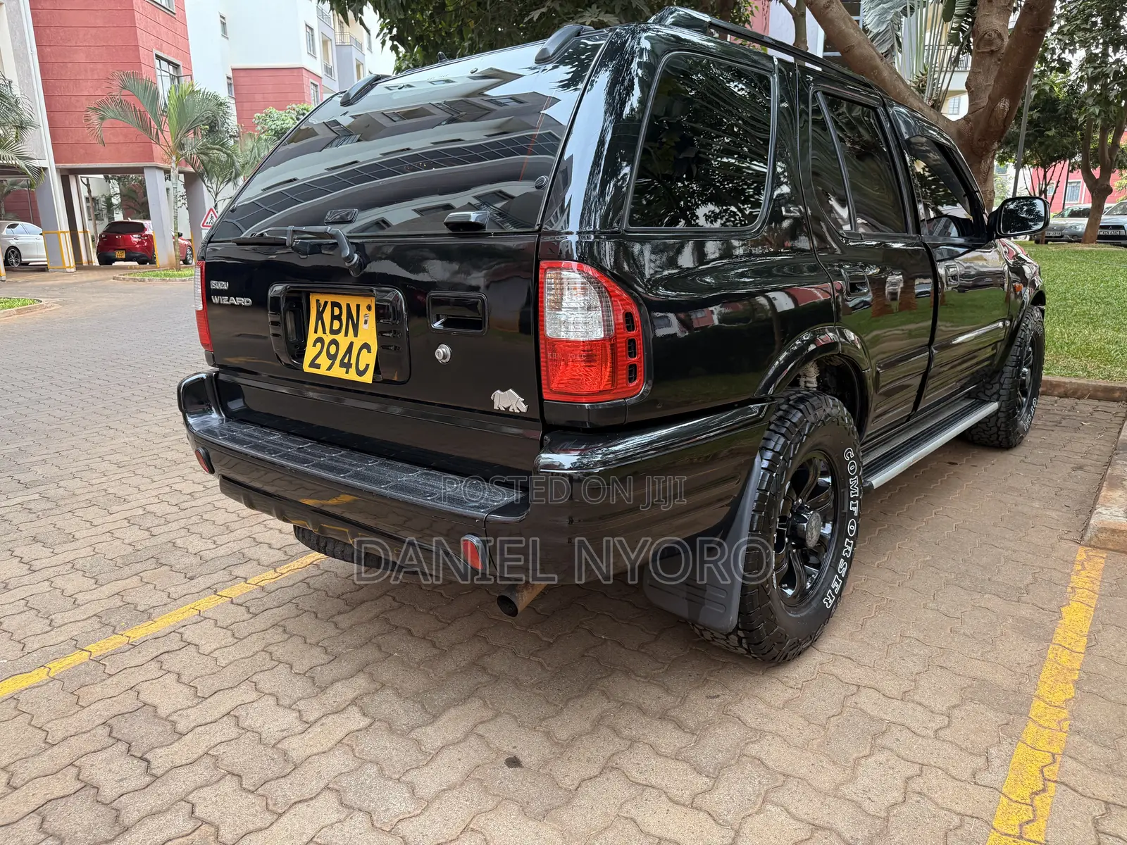 Isuzu Rodeo 2002 Black