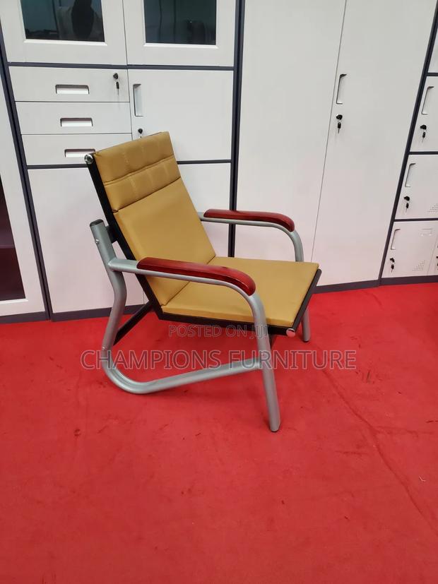 Executive Leather Office/Lounge Chair - thumbnail 2