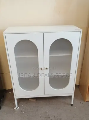 Imported Modern Shoe Storage Cabinet With Glass Door