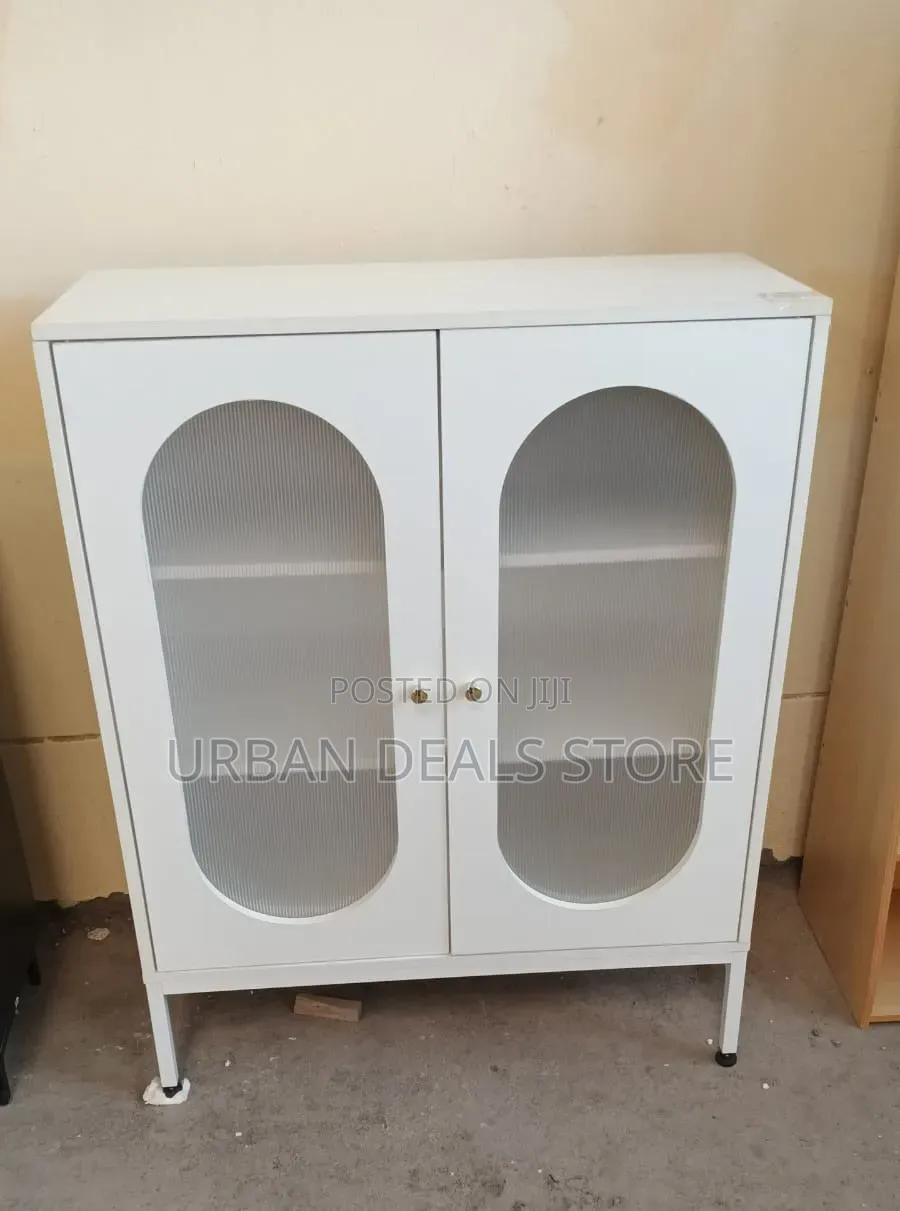 Imported Modern Shoe Storage Cabinet With Glass Door