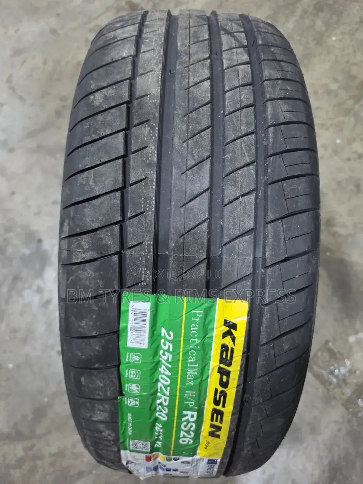 255 /40 R20 Kapsen