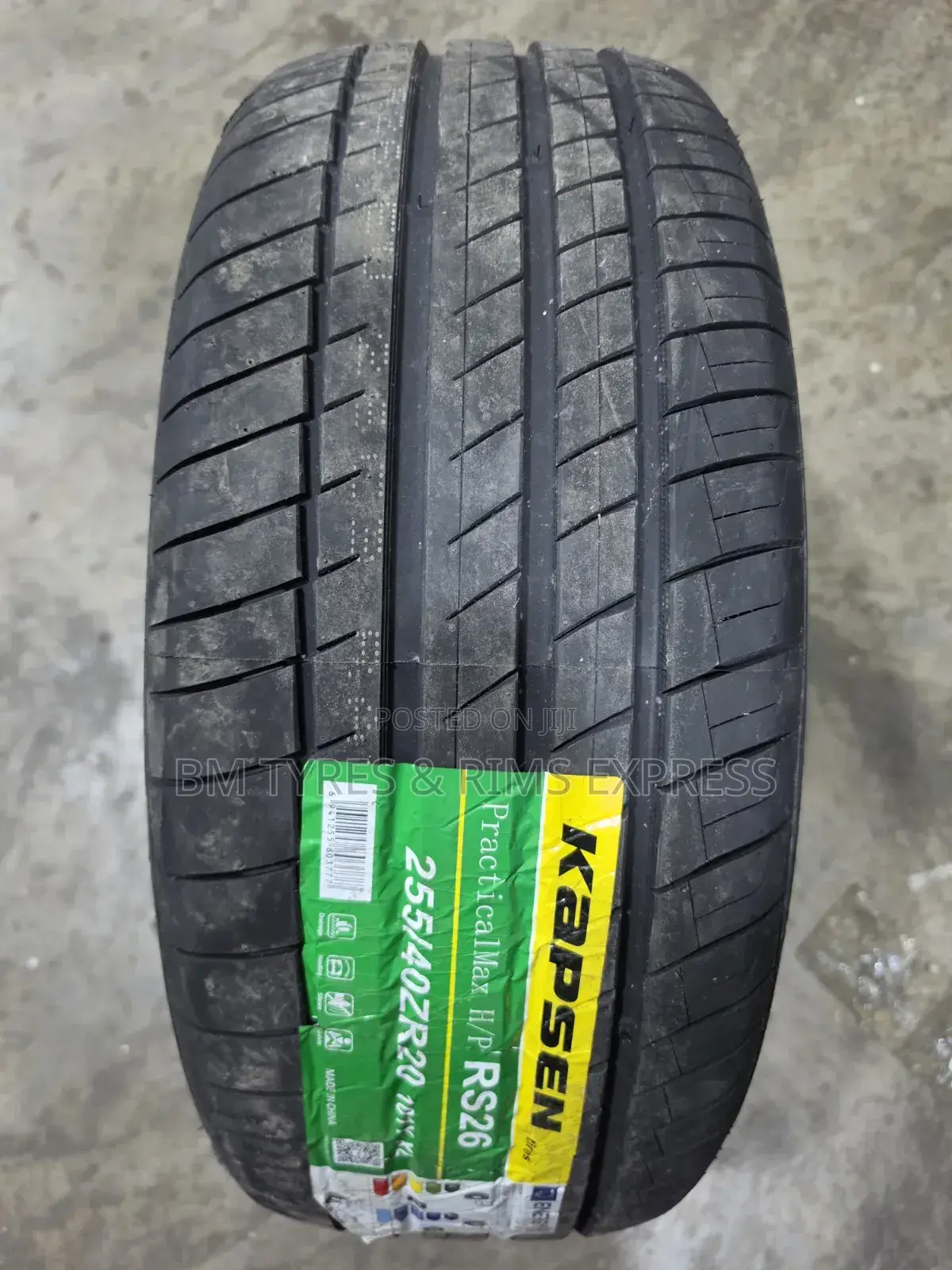255 /40 R20 Kapsen