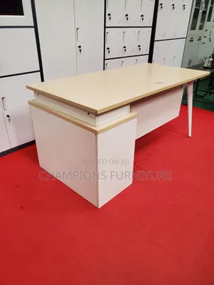 1.6M Light Toned Executive Office Desk