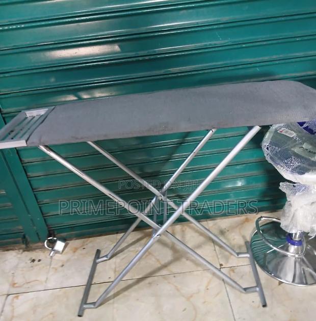 Heavy-Duty Metallic Ironing Board – Strong, Stable Durable