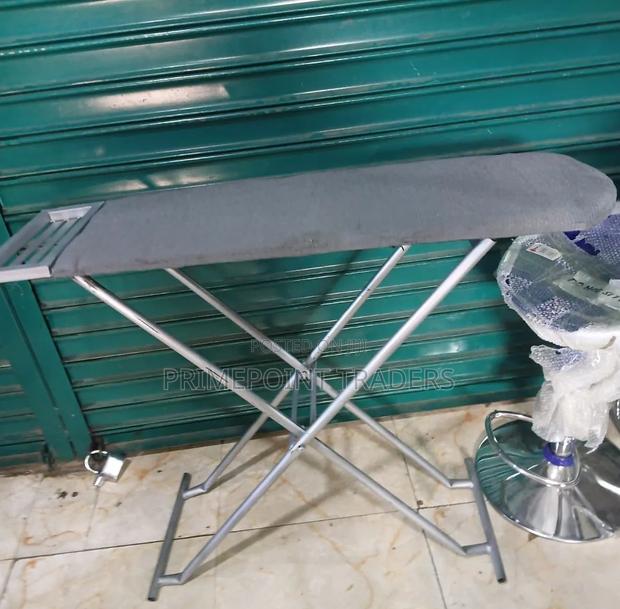 Heavy-Duty Metallic Ironing Board – Strong, Stable Durable - thumbnail 2