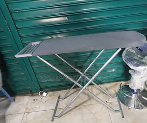 Foldable Metallic Ironing Board – Compact Design for Modern Homes