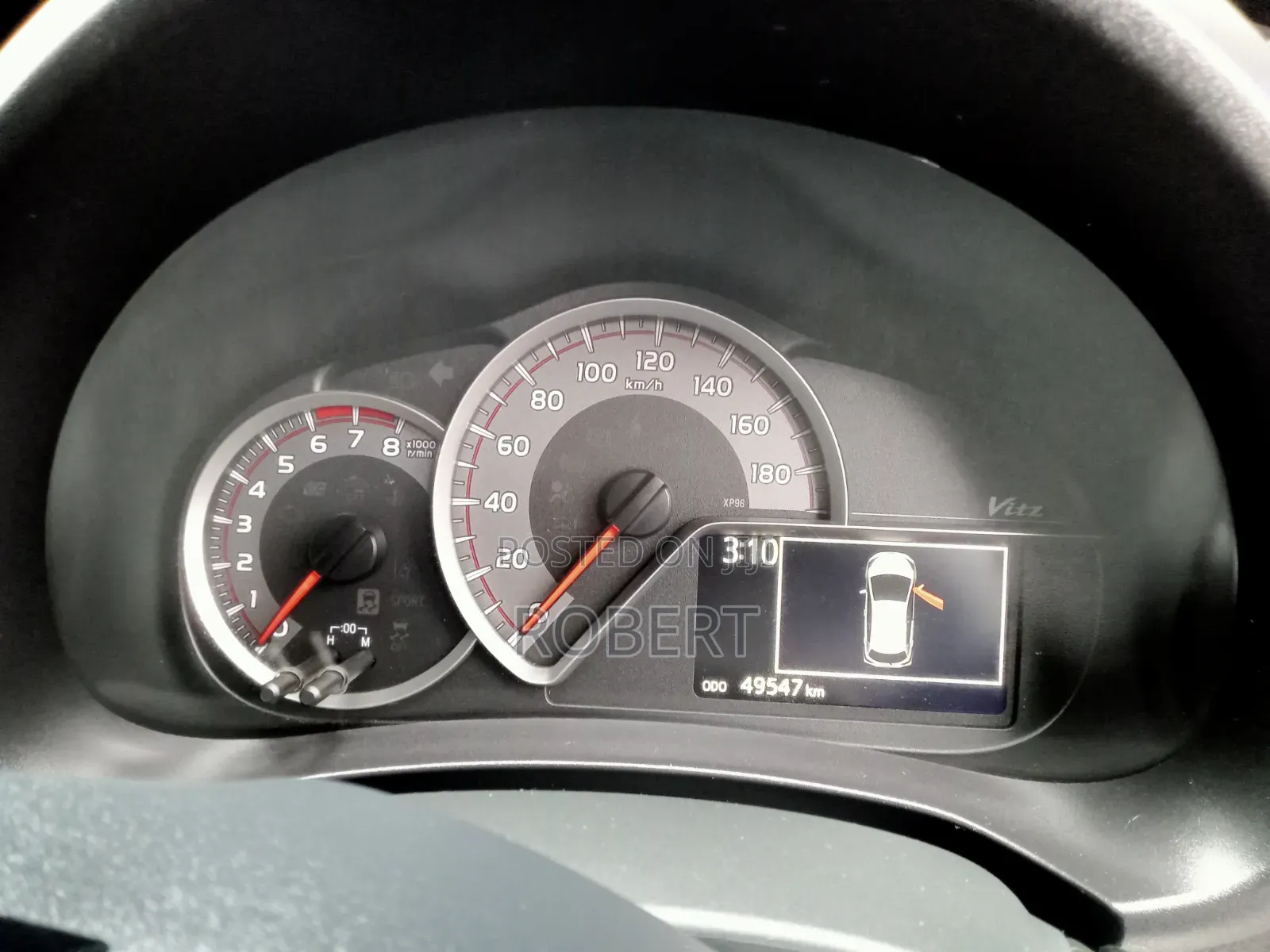Toyota Vitz 1.3 FWD 5dr 2017 White