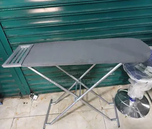 Premium Metallic Ironing Board – Adjustable Height Extra Stability