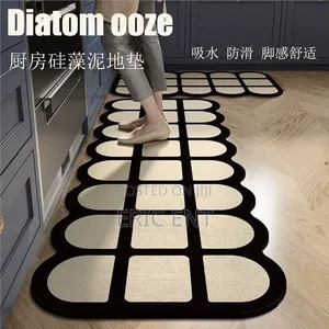 Rubber Bottom Anti-Slip Kitchen Mats