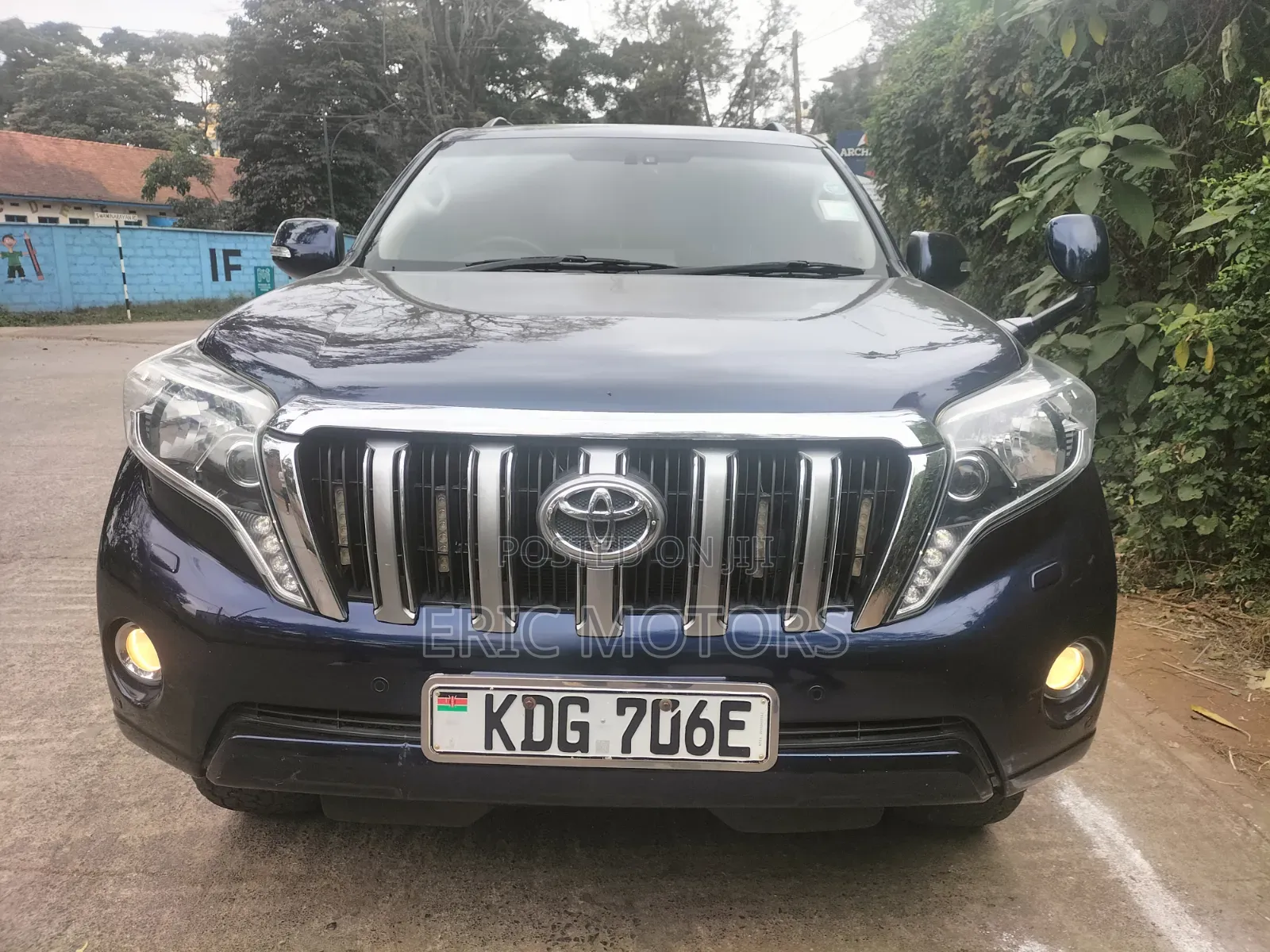Toyota Land Cruiser Prado 2014 Blue