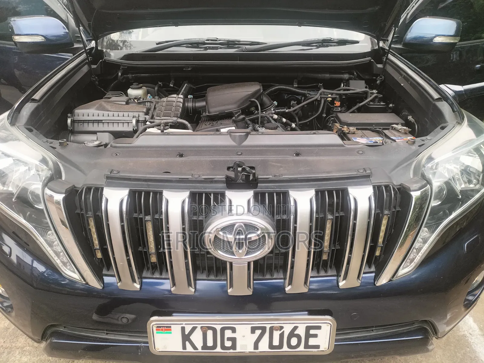 Toyota Land Cruiser Prado 2014 Blue