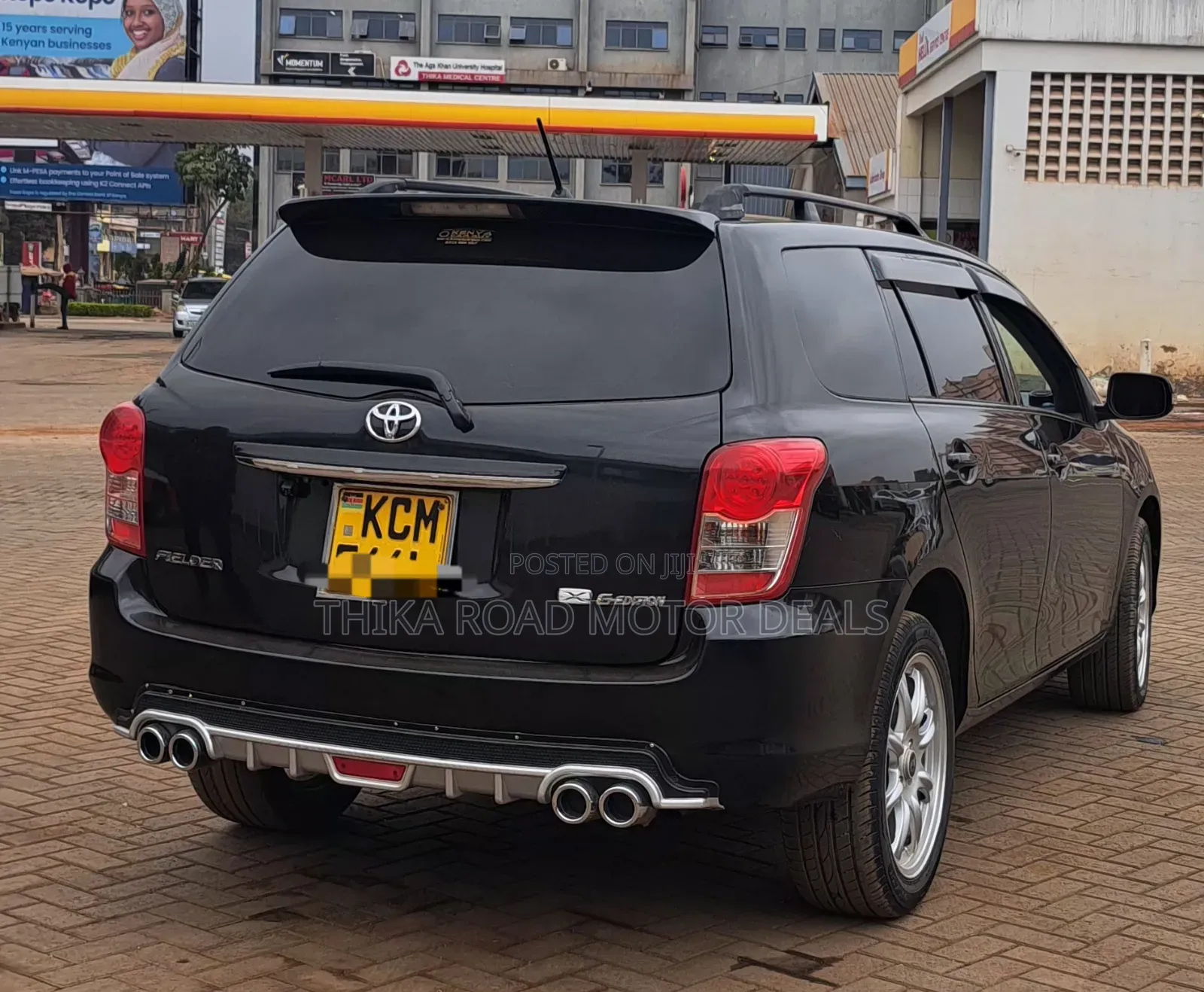 Toyota Corolla Fielder 2011 Black