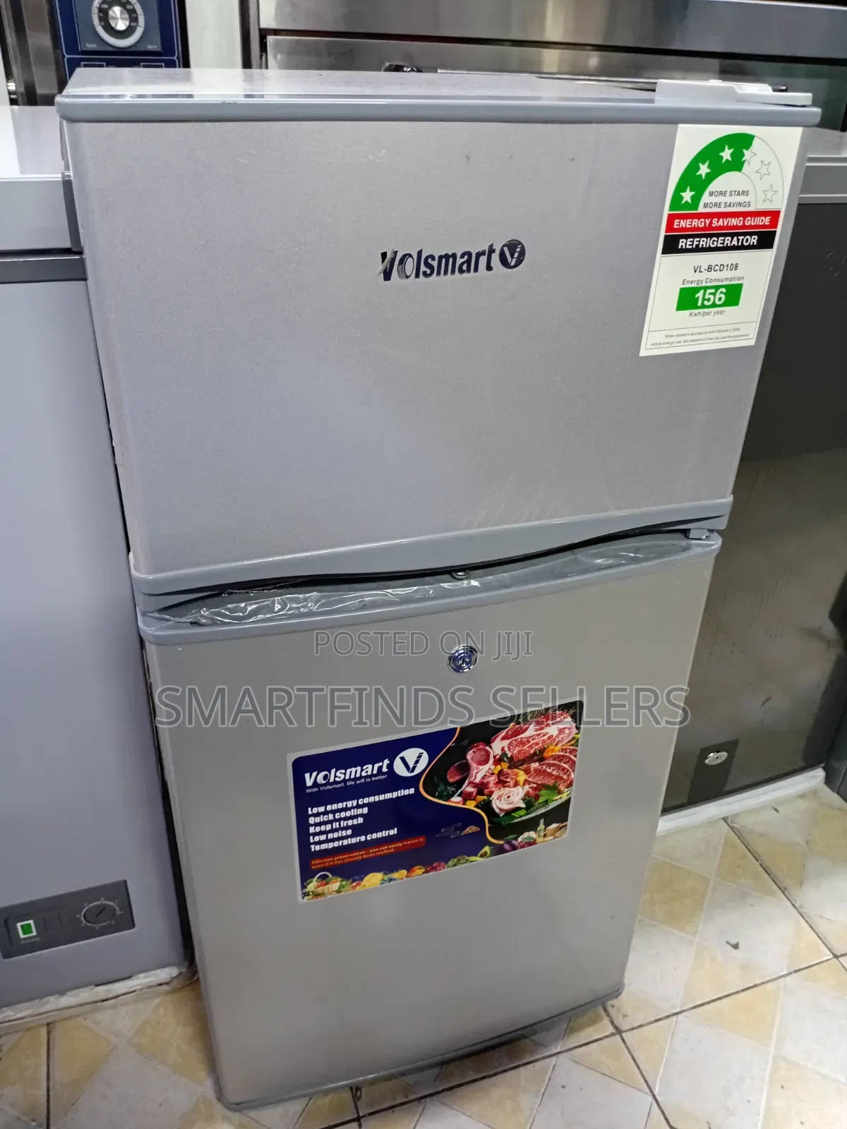Volsmart 105L Mini Fridge With Freezer