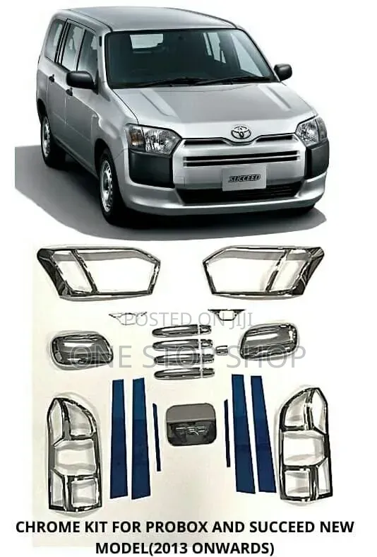Chrome Kits for Succeed and Probox