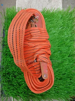 Orange Polyester Ratchet Tie-Down Cargo