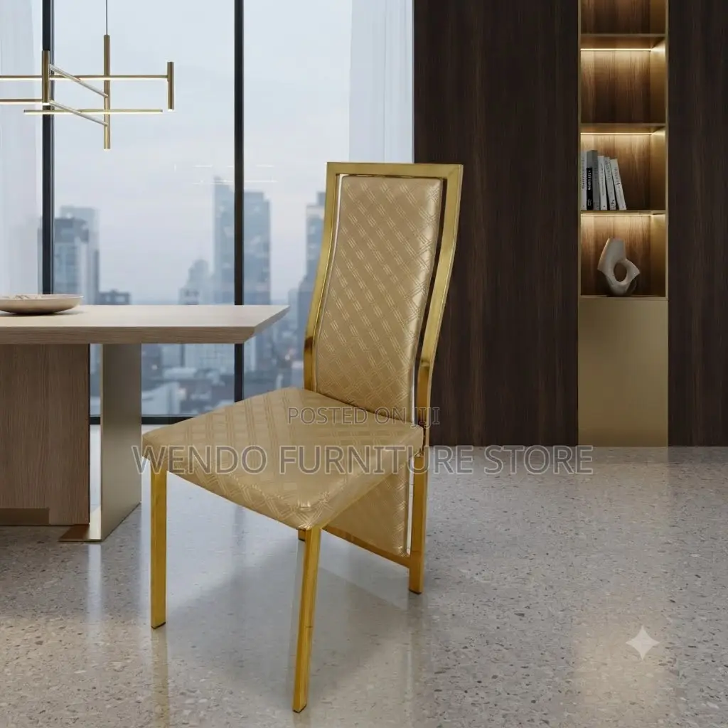 Dining Set; Six Seaters Golden Home Dining Room Set
