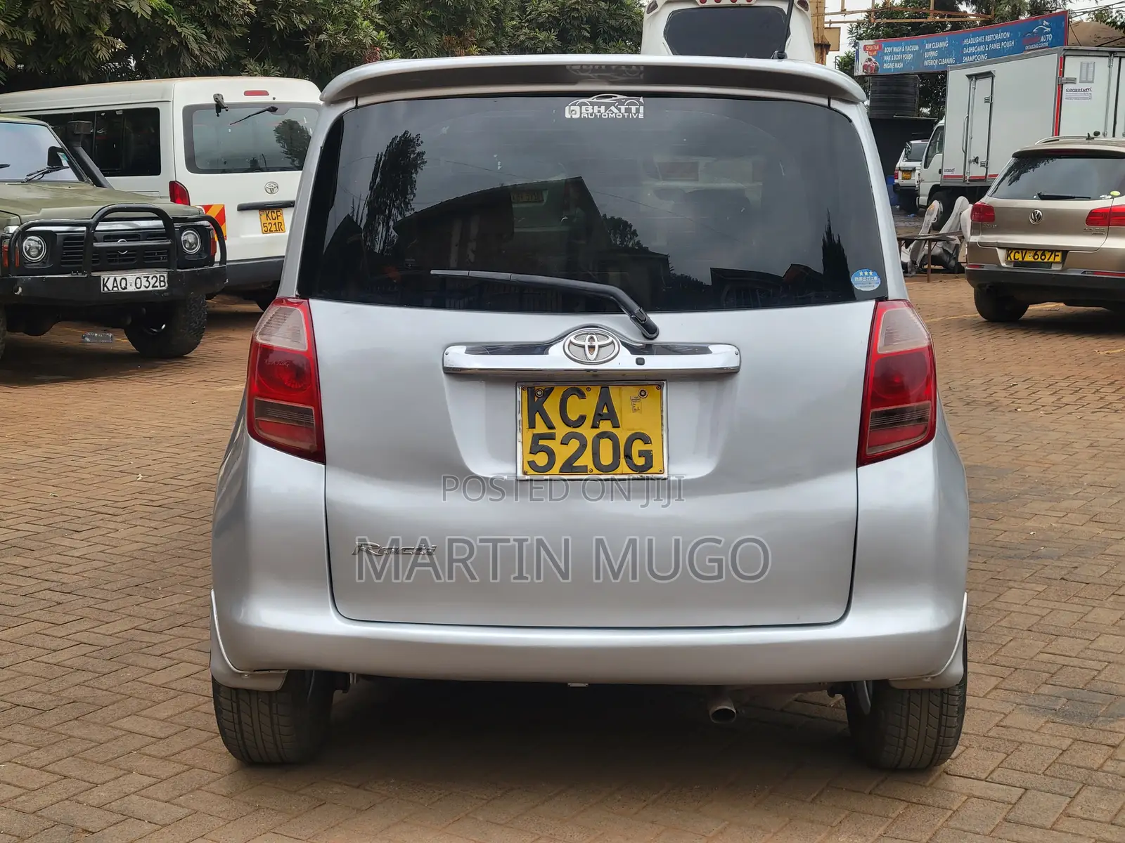 Toyota Ractis 1.5 FWD 2007 Silver