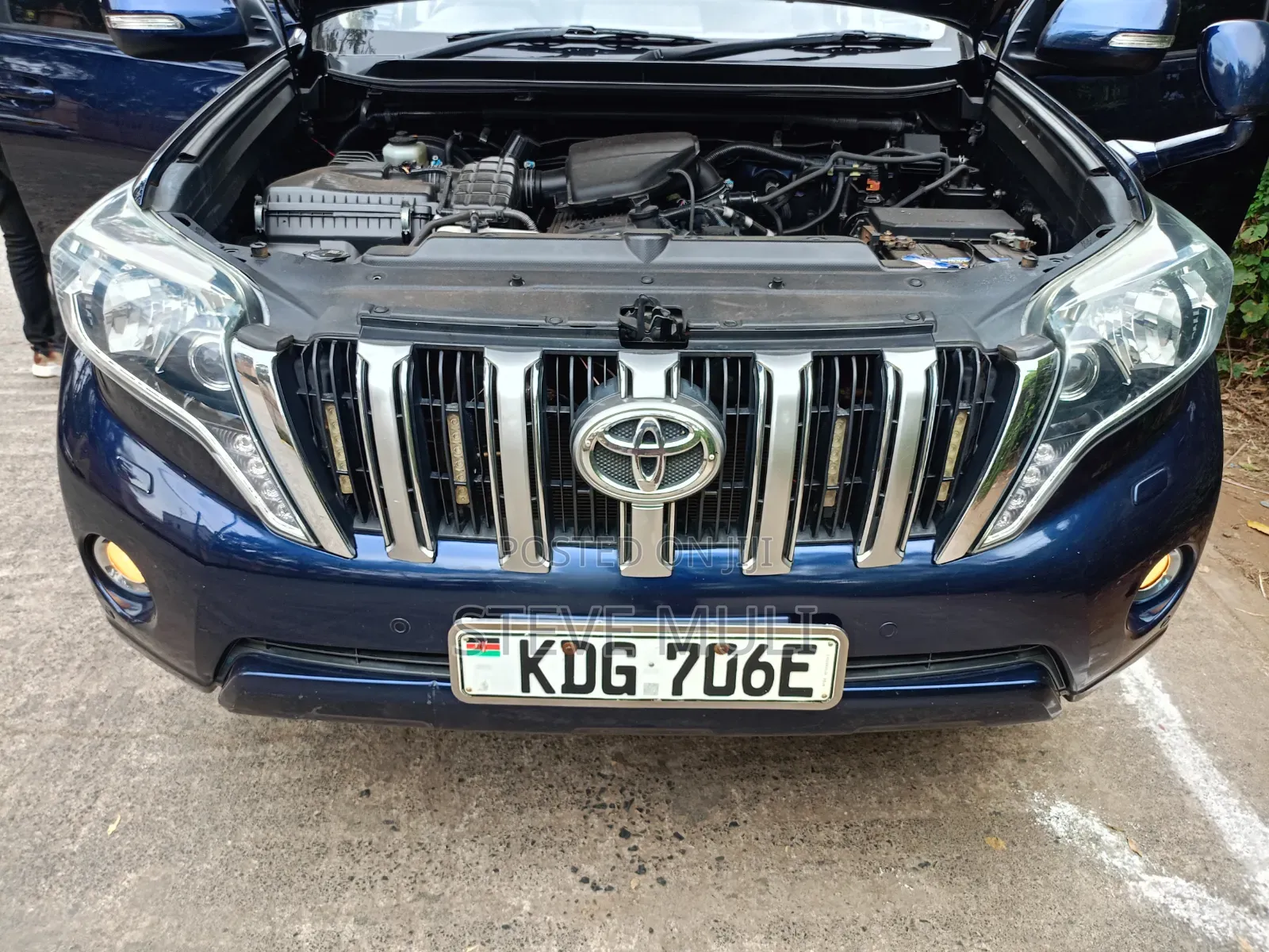 Toyota Land Cruiser Prado 2015 Blue