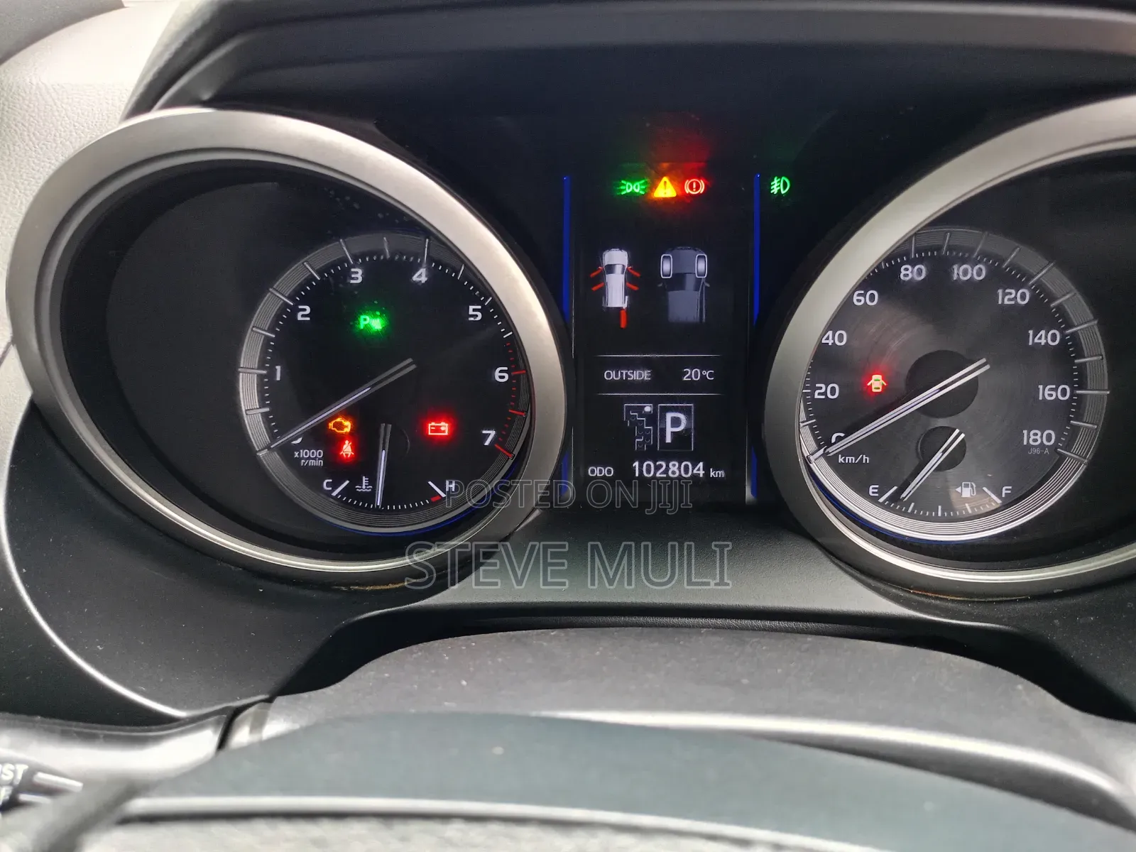 Toyota Land Cruiser Prado 2015 Blue