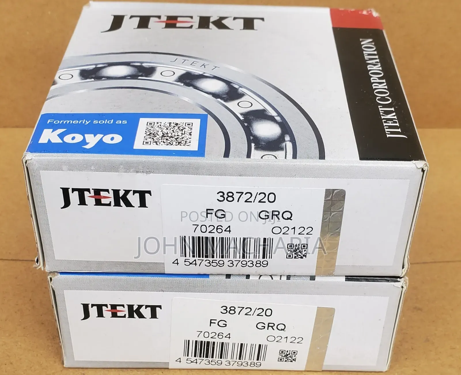 (3872/20) Koyo Tapered Roller Bearing