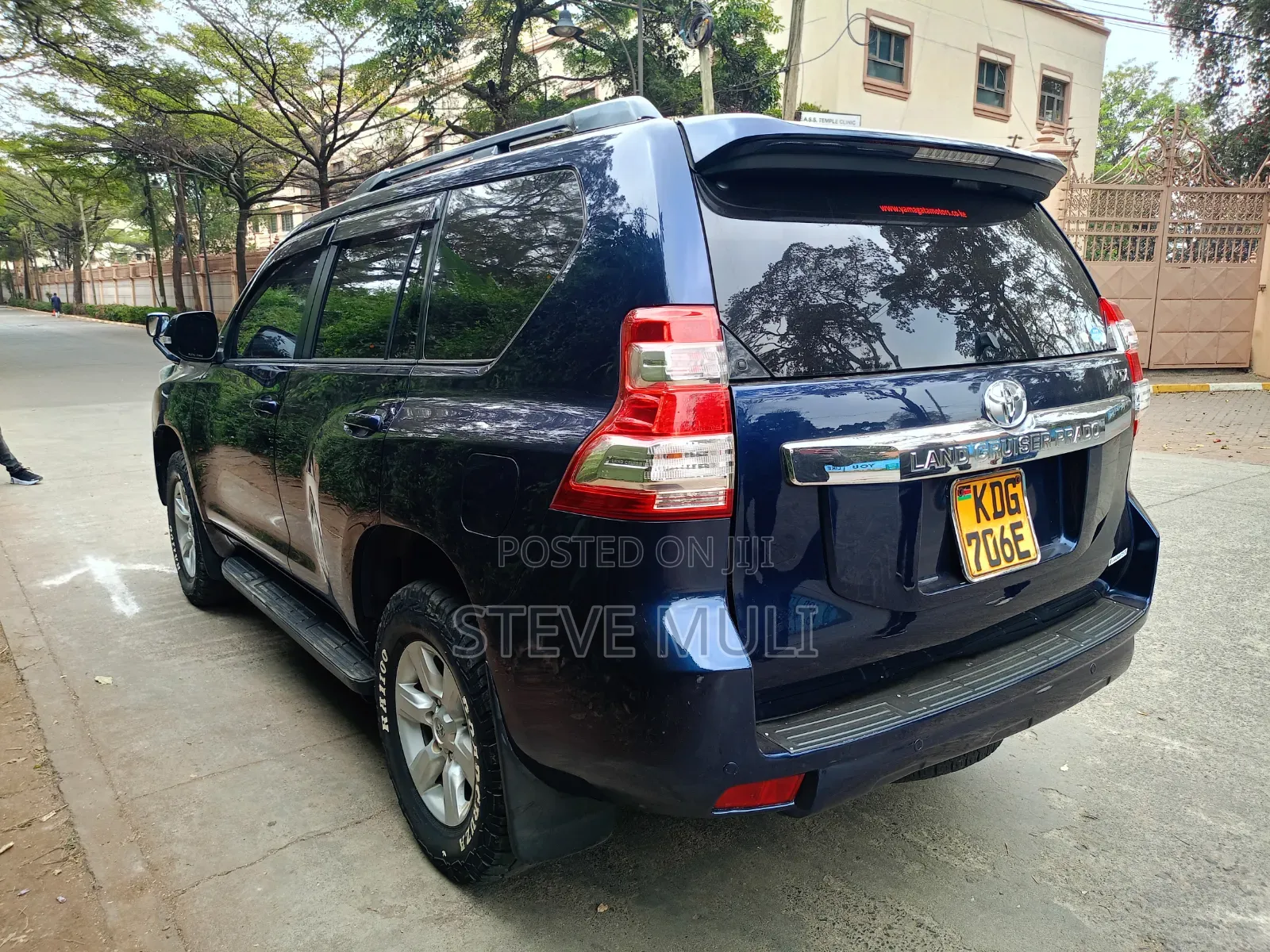 Toyota Land Cruiser Prado 2015 Blue