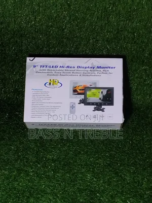 TFT Screen 9 Inches