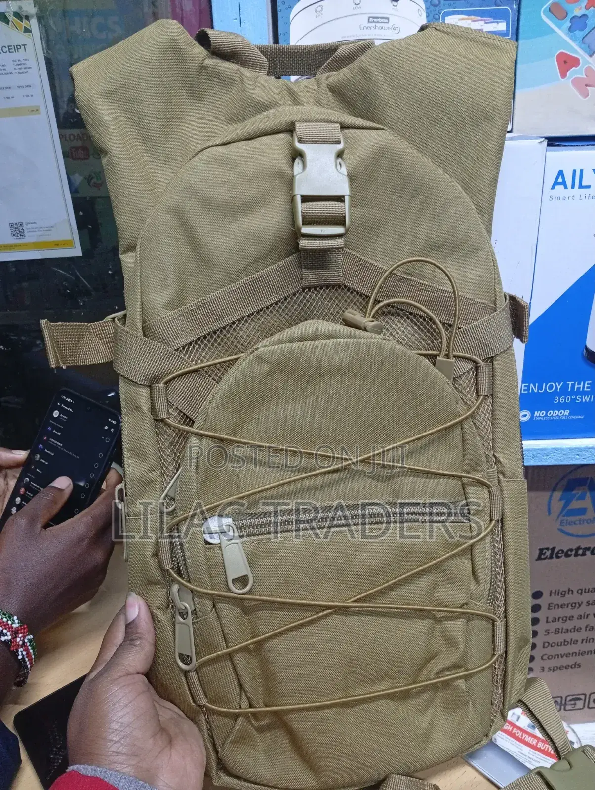 Tactical Hydration Camel Backpack With 3l Water Bladder Capacity: 25l