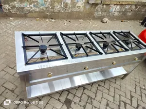 4 Burner High Pressure Gas Cooker