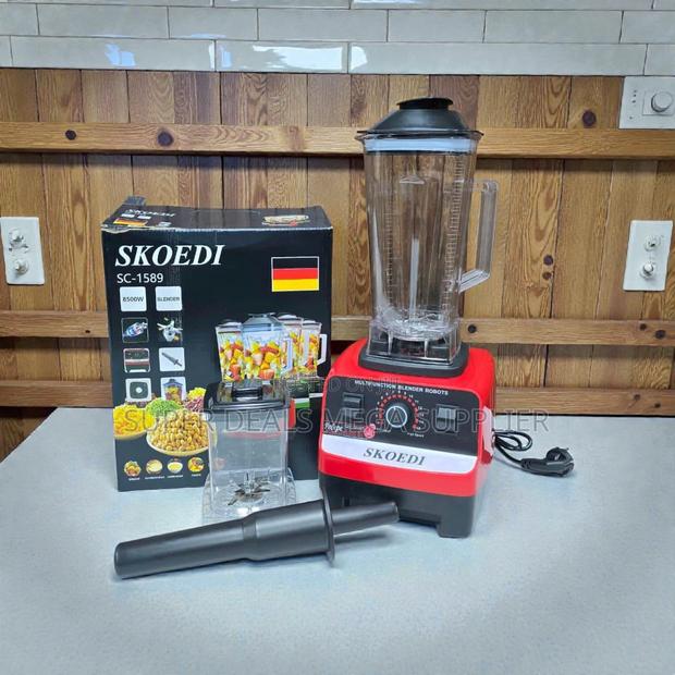 Powerful Multi-Function Silver Crest 2-in-1 Double Cup Blender Grinder - thumbnail 2