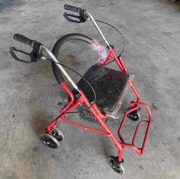 Rollator – Adjustable Wheeled Mobility Walker - thumbnail 2