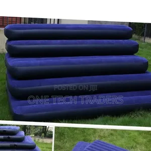 6 by 6 Intex Inflatable Mattress Comes With Free Electric Pump