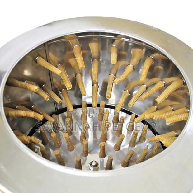 Stainless Steel Electric Chicken Plucker Machine Poultry Processing - thumbnail 4