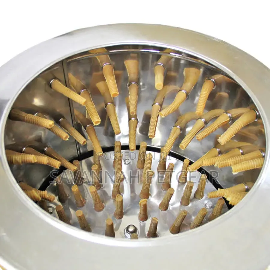 Stainless Steel Electric Chicken Plucker Machine Poultry Processing