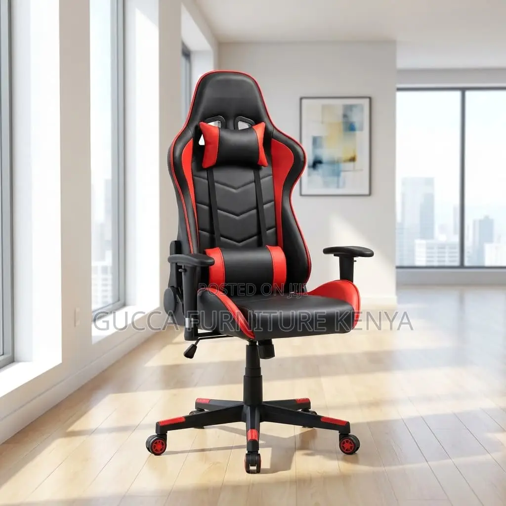 Leather Red Gaming Chair.