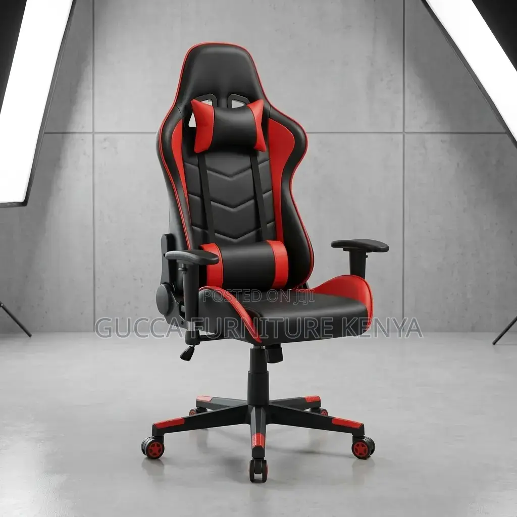 Leather Red Gaming Chair.