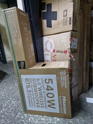 Hisense HS5100 5.1CH Surround Soundbar System, Wireless Subwoofer