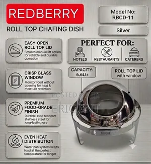 Redberry 
Premium Range of Chaffing Dish
