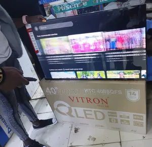 Vitron 40 Inch Smart Android QLED TV – Full HD Entertainment With S
