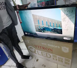 Vitron 40" Smart Android QLED Television – Smart Viewing With