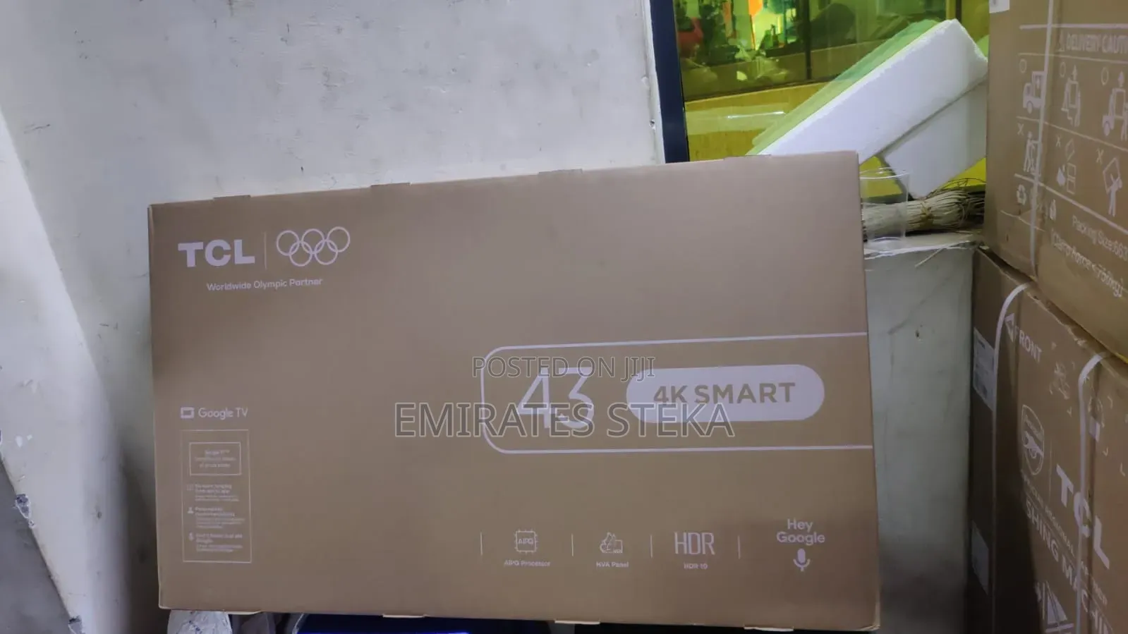 TCL 43 Inches V6d HDR Google TV – 43v6d (New 2026 Model)