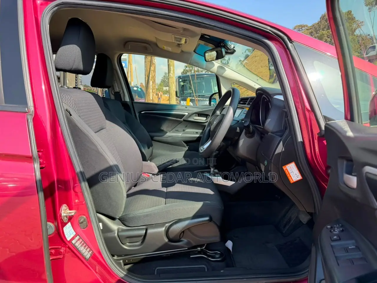 Honda Fit 2019 Maroon