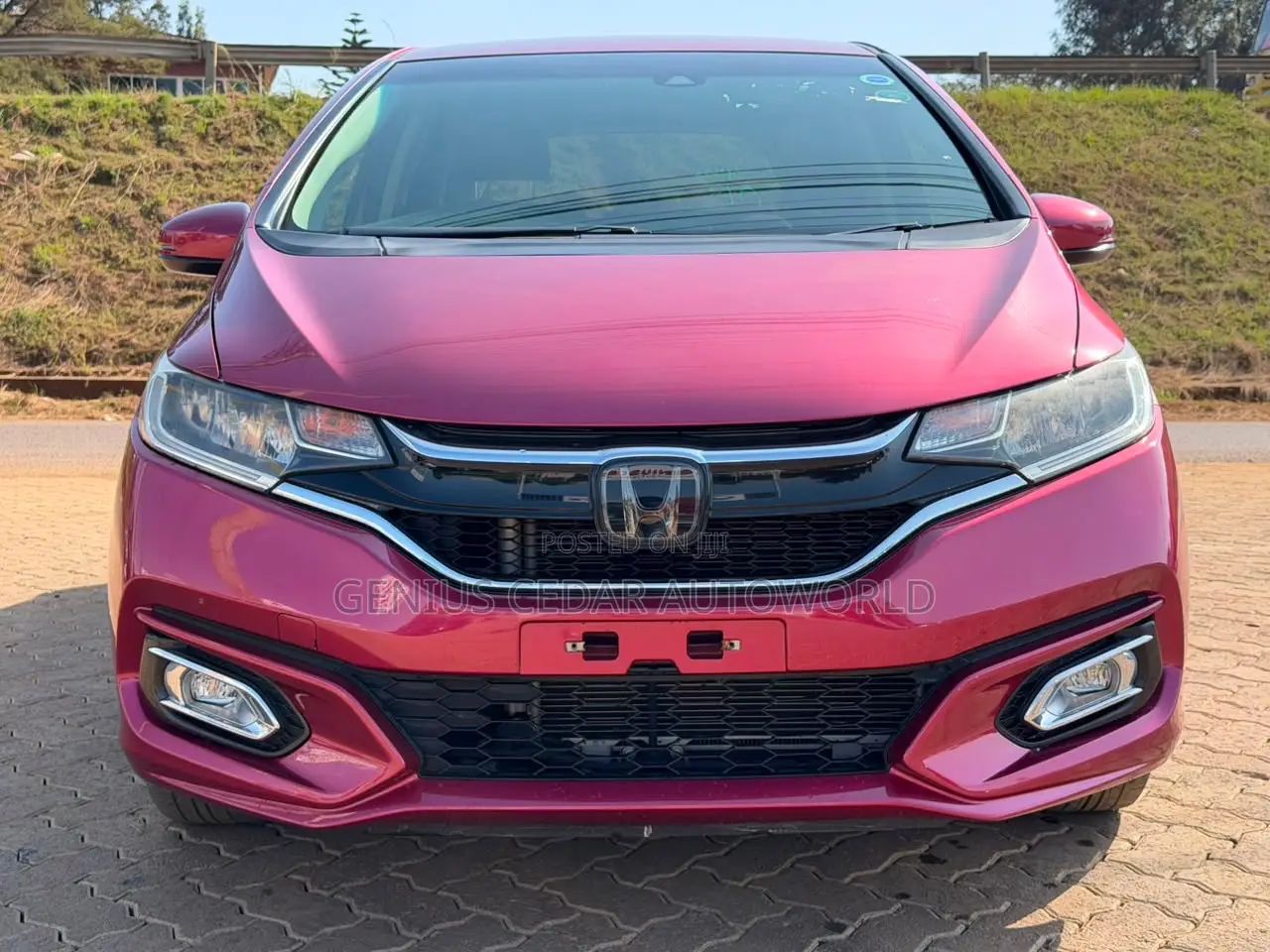 Honda Fit 2019 Maroon