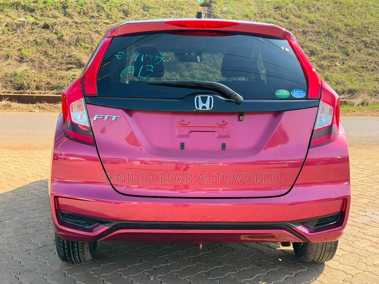 Honda Fit 2019 Maroon