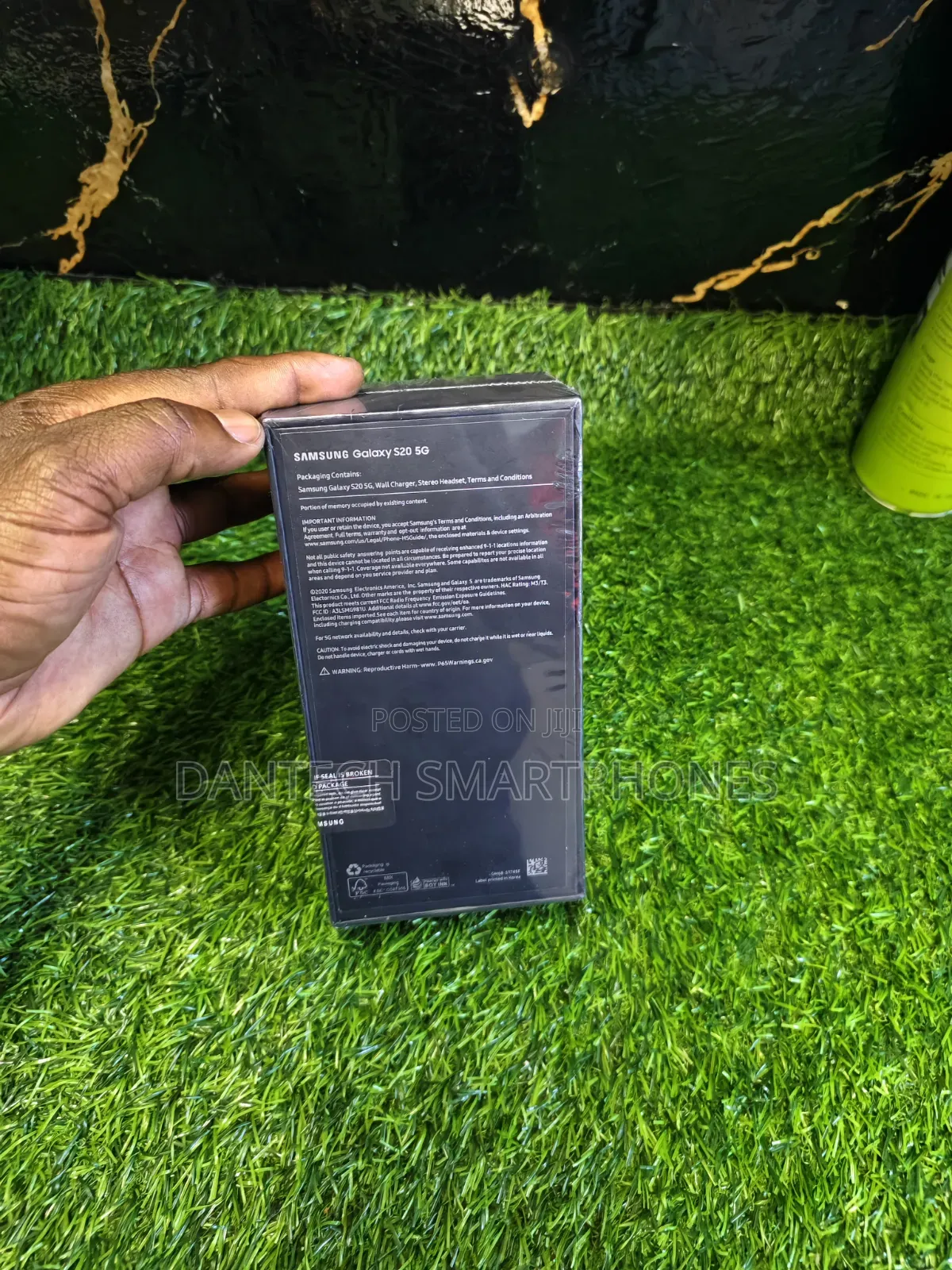 New Samsung Galaxy S20 5G Uw 128 GB Black