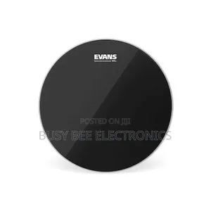 Evans Black Chrome Tom Batter Drum Head